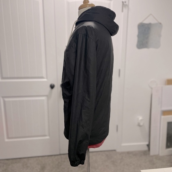 Weatherproof - Vintage Hooded Rain Jacket - Black - Medium - Picture 3 of 9